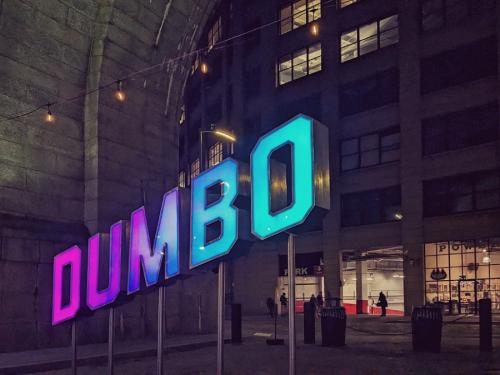 DUMBO sign at The Archway