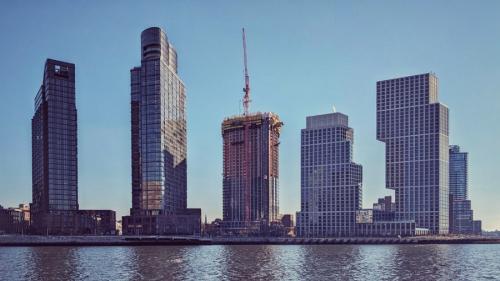 High-rise buildings in Greenpoint